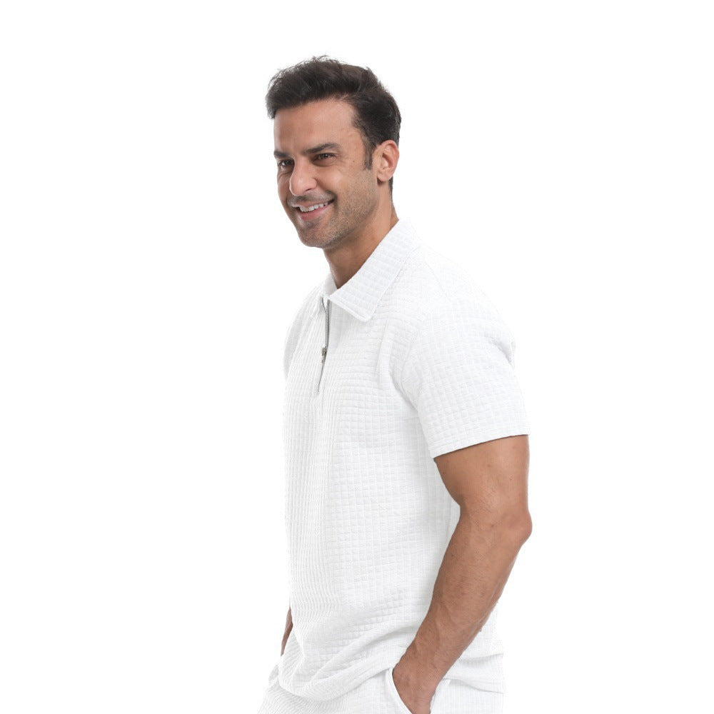 Summer New Mens Casual Polo Shirt