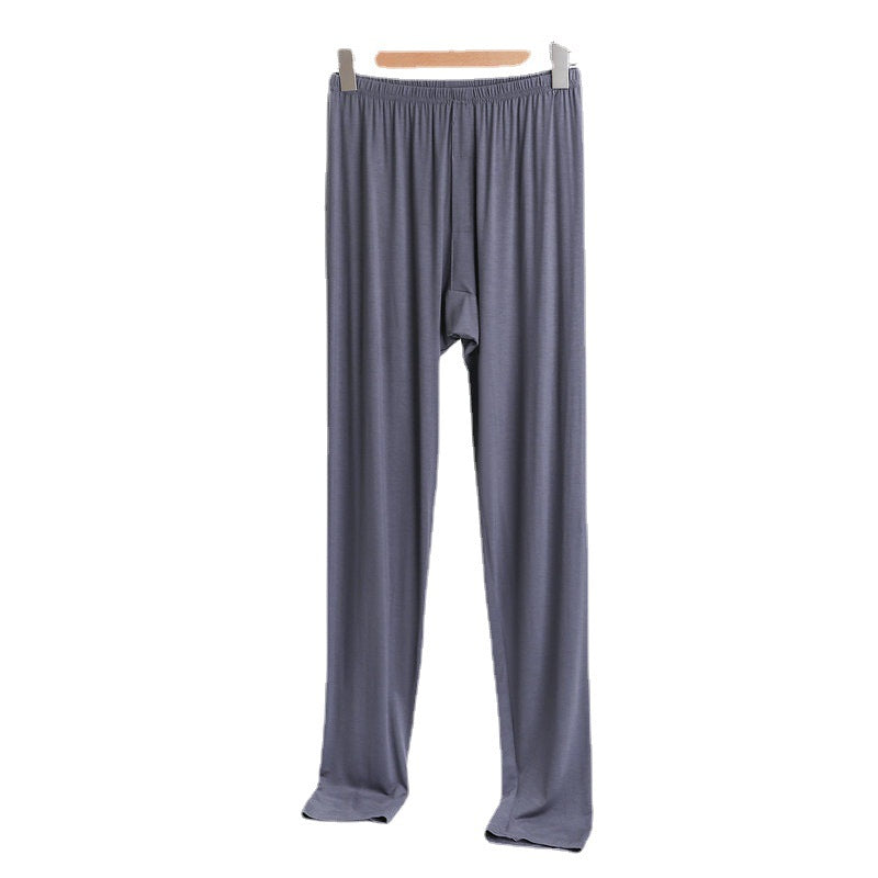 Mens Summer Modal Pajama Pants Thin Plus Size