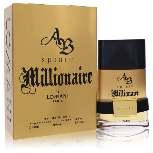 Spirit Millionaire von Lomani Eau de Toilette Spray 100 ml für Herren