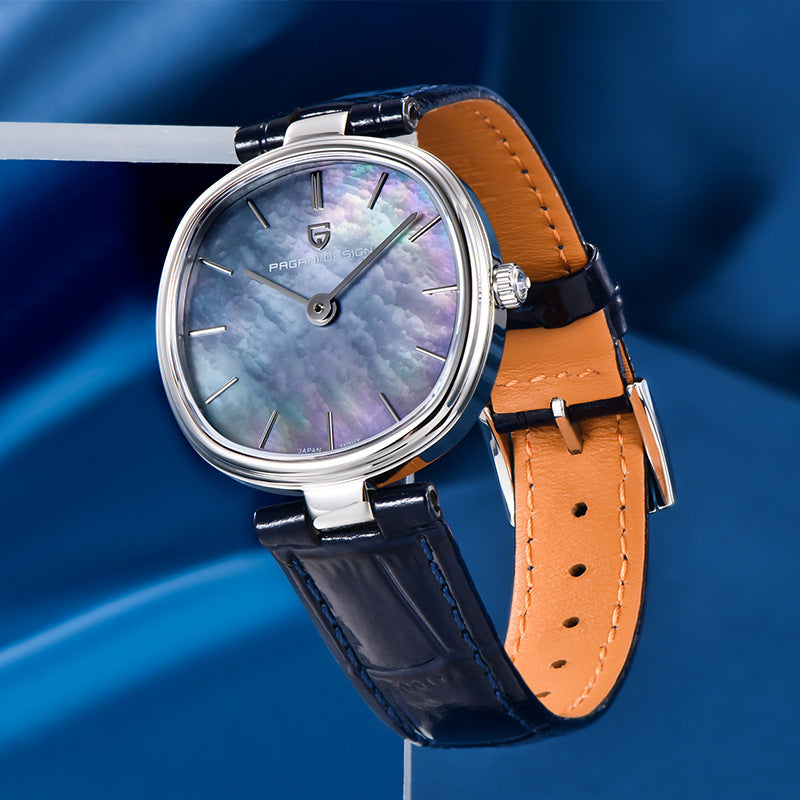 Womens Stainless-steel Quartz Waterproof Wristwatch