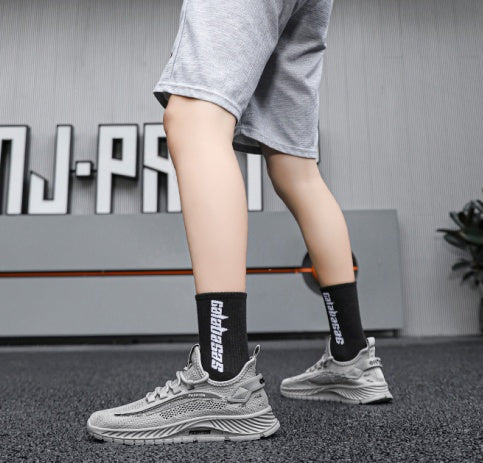 Men's Summer Thin Mesh Casual Sneakers, Non-Slip Soft Sole Versatile Footwear
