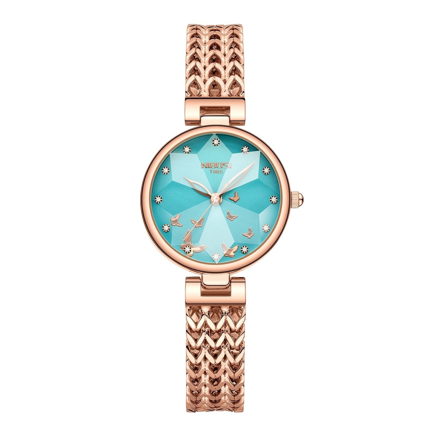 New Stylish Niche Womens Waterproof Watch With A Steel Band