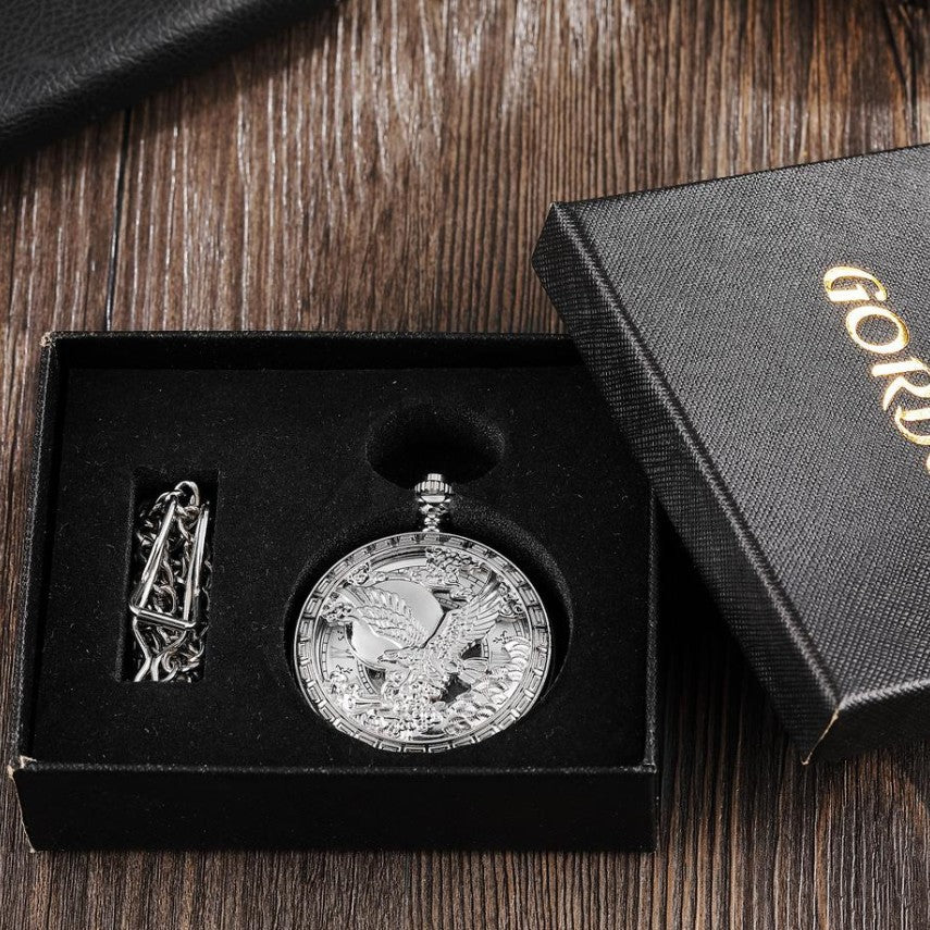Retro Classic Embossed Hollow-Out Automatic Mechanical Watch