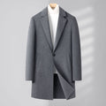 Autumn And Winter Men's Wool Double-faced Overcoat