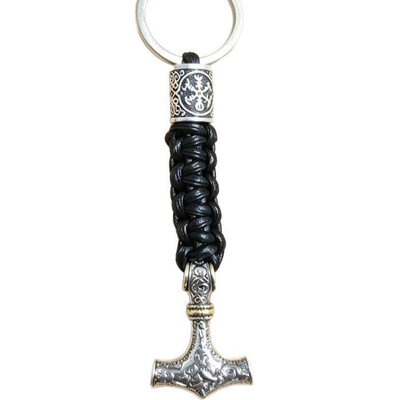 New Retro Pendant Keychain Hand-woven