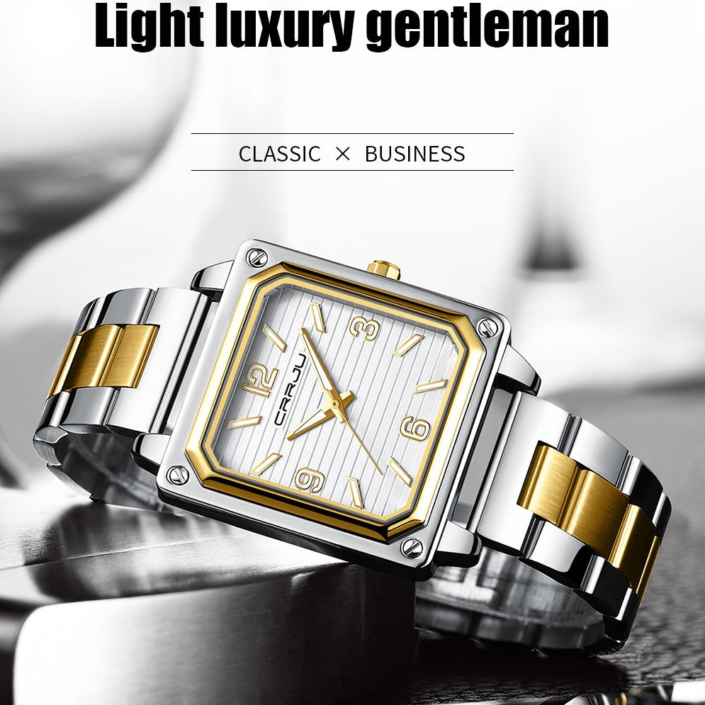 Simple Unisex Square Waterproof Watch