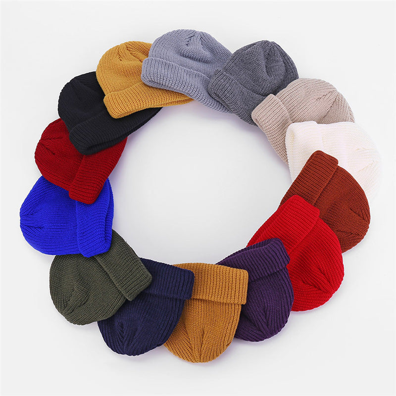 Men's Korean-style Autumn And Winter Knitting Wool Hat