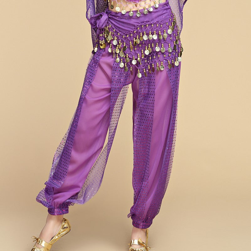 Indian Dance Sequined Bloomers For Women