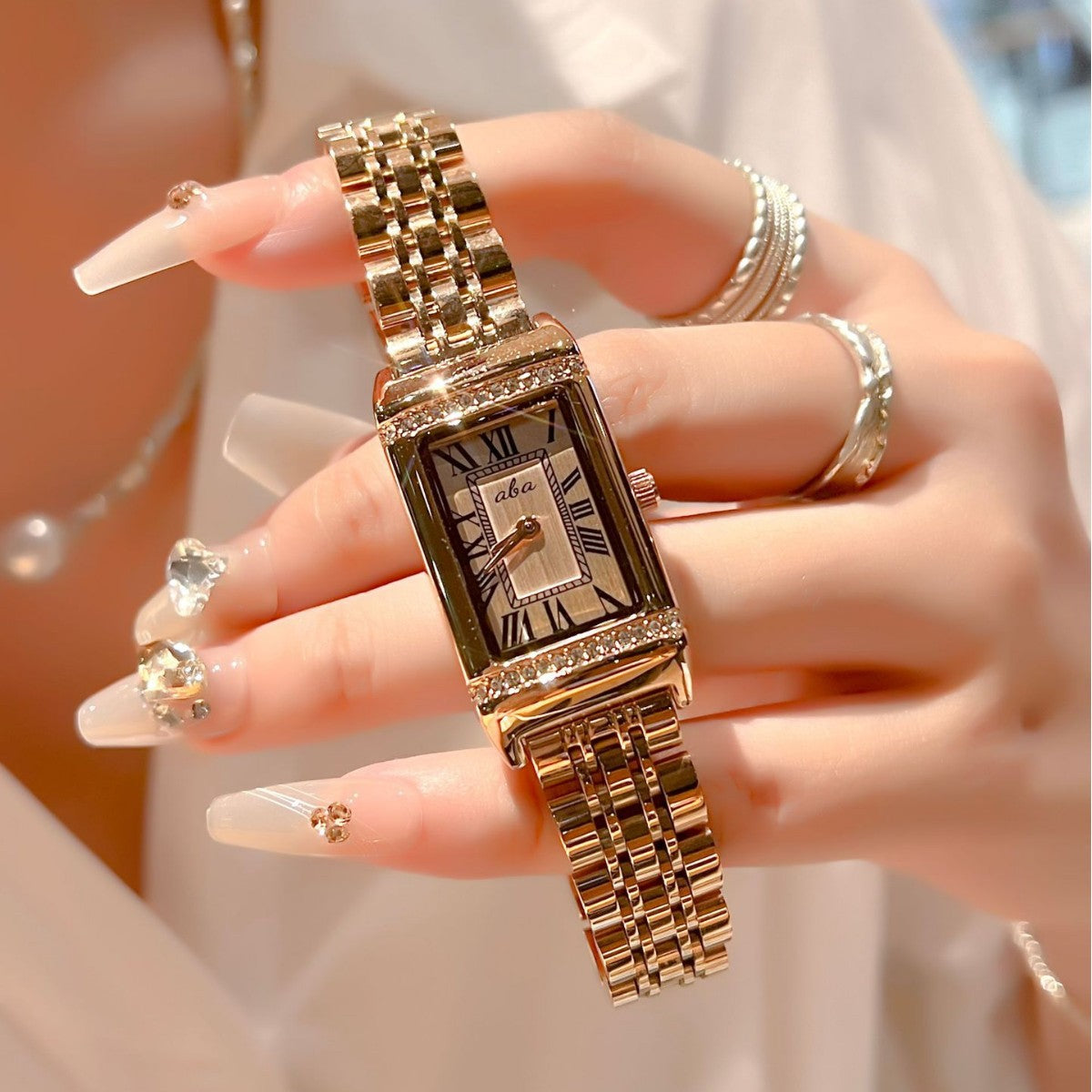 Personalized Waterproof Steel-band Watch