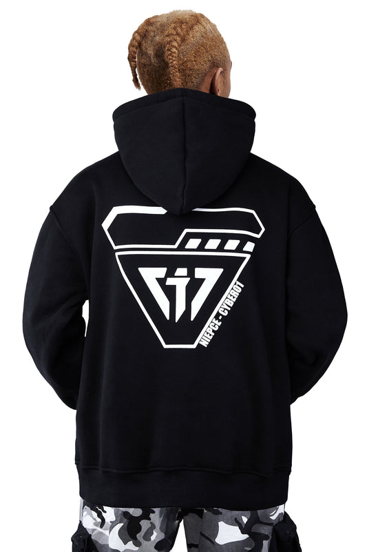 Sweat à capuche MHH1 Black Niepce Cyber01