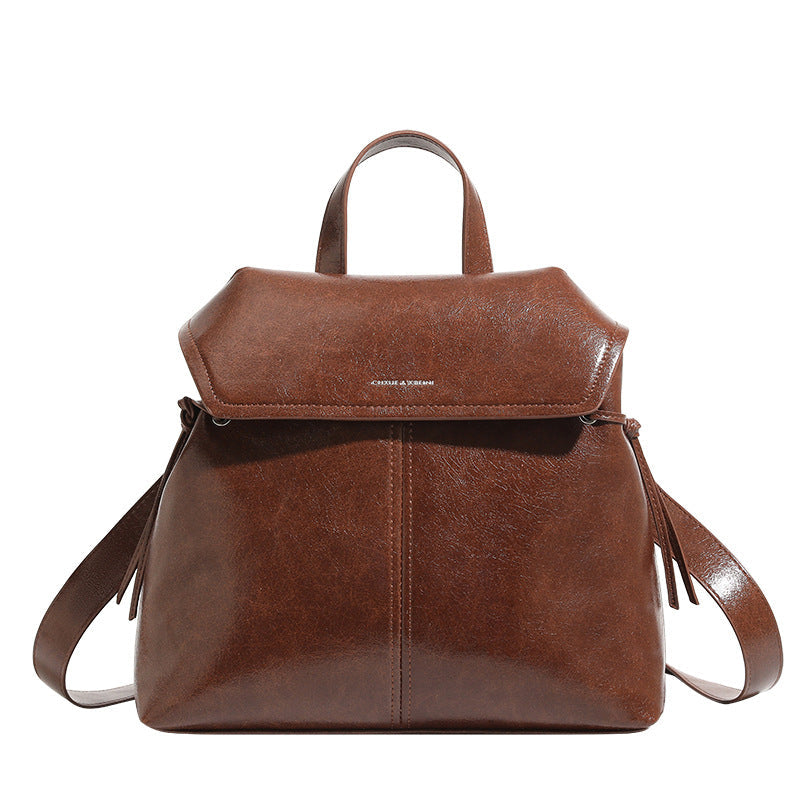 Large-Capacity Retro Commuter Backpack
