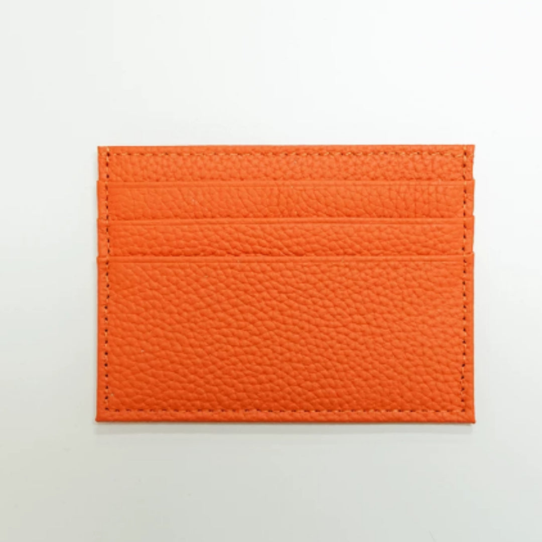 A Simple, Practical, And Exquisite One-piece Card Holder Made Of Top-grain Cowhide.