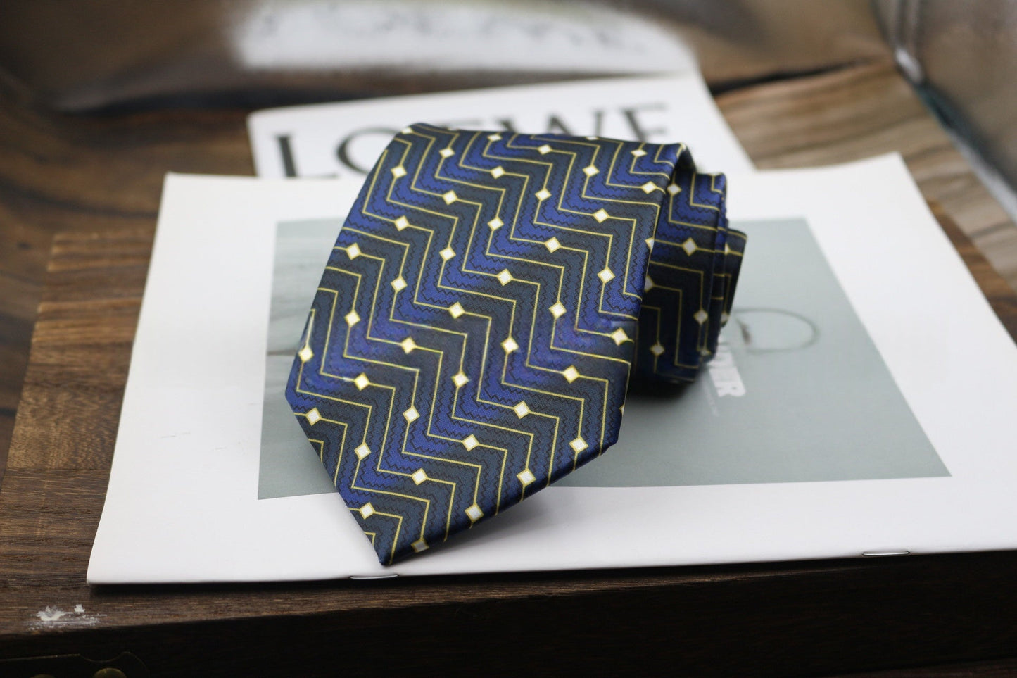 9cm Business Formal Wide-width Tie, Mens Vintage Style