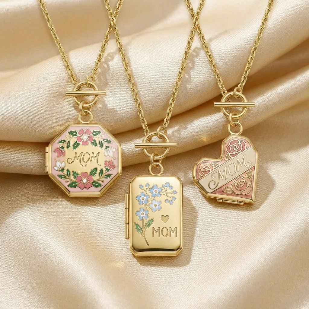 Heart-shaped Pendant Openable Necklace