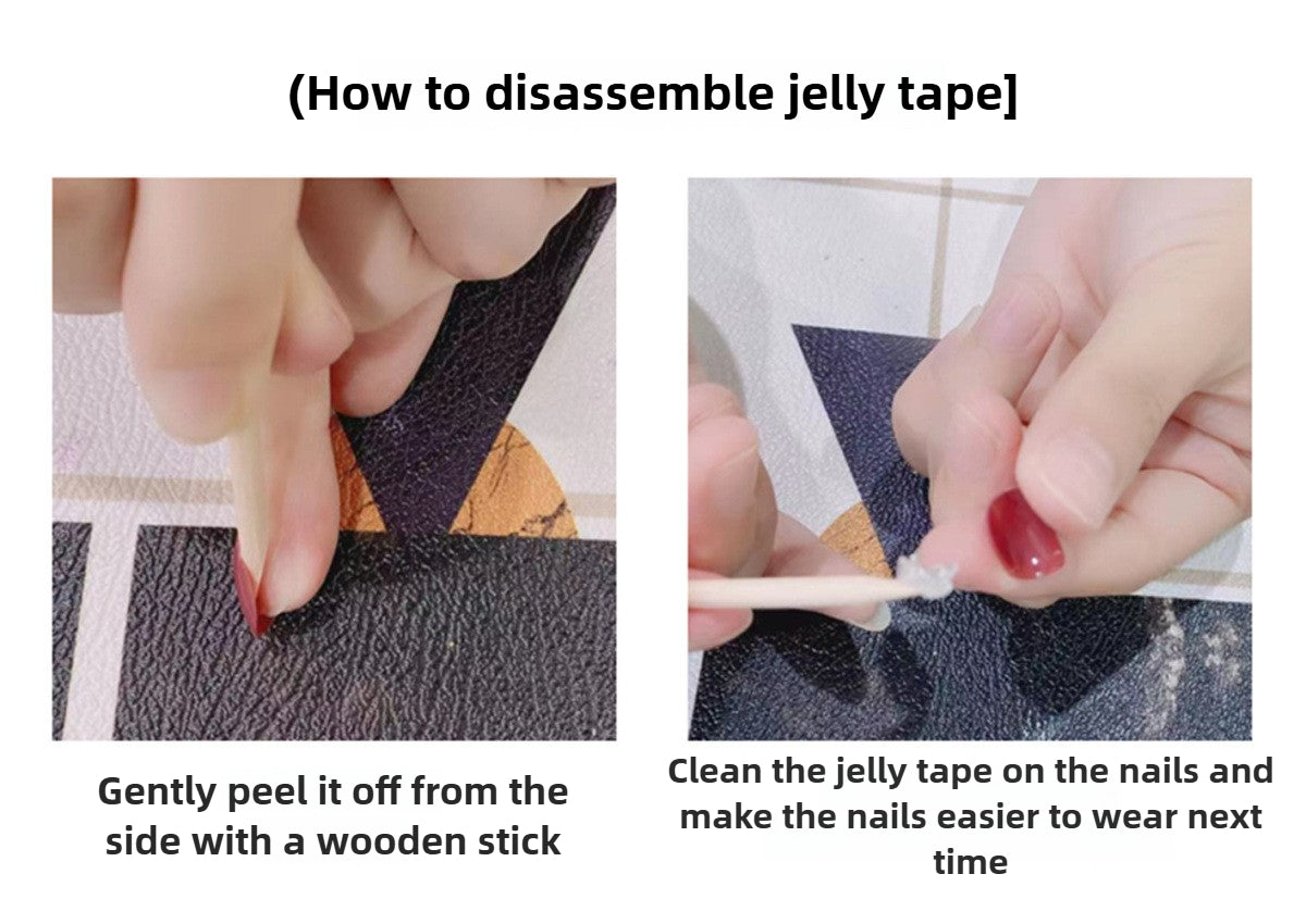 1047- Handmade press on nails fake nails removable