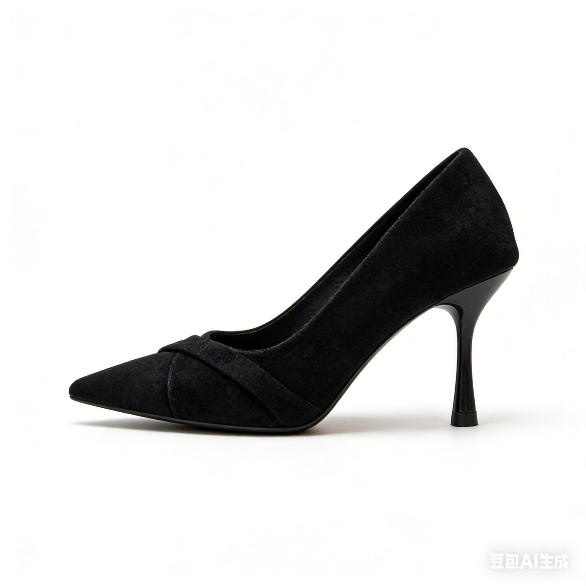 2025 Fall New French Retro Suede Pointed-Toe Stiletto Pumps For Women