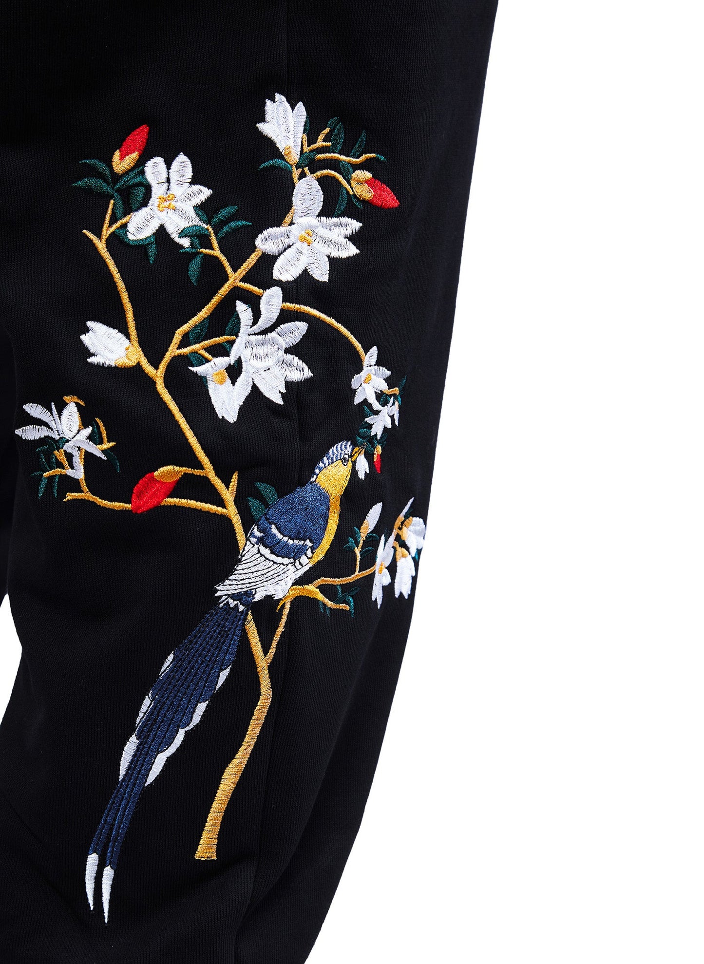 7046 Flowers Bestickte Jogginghose