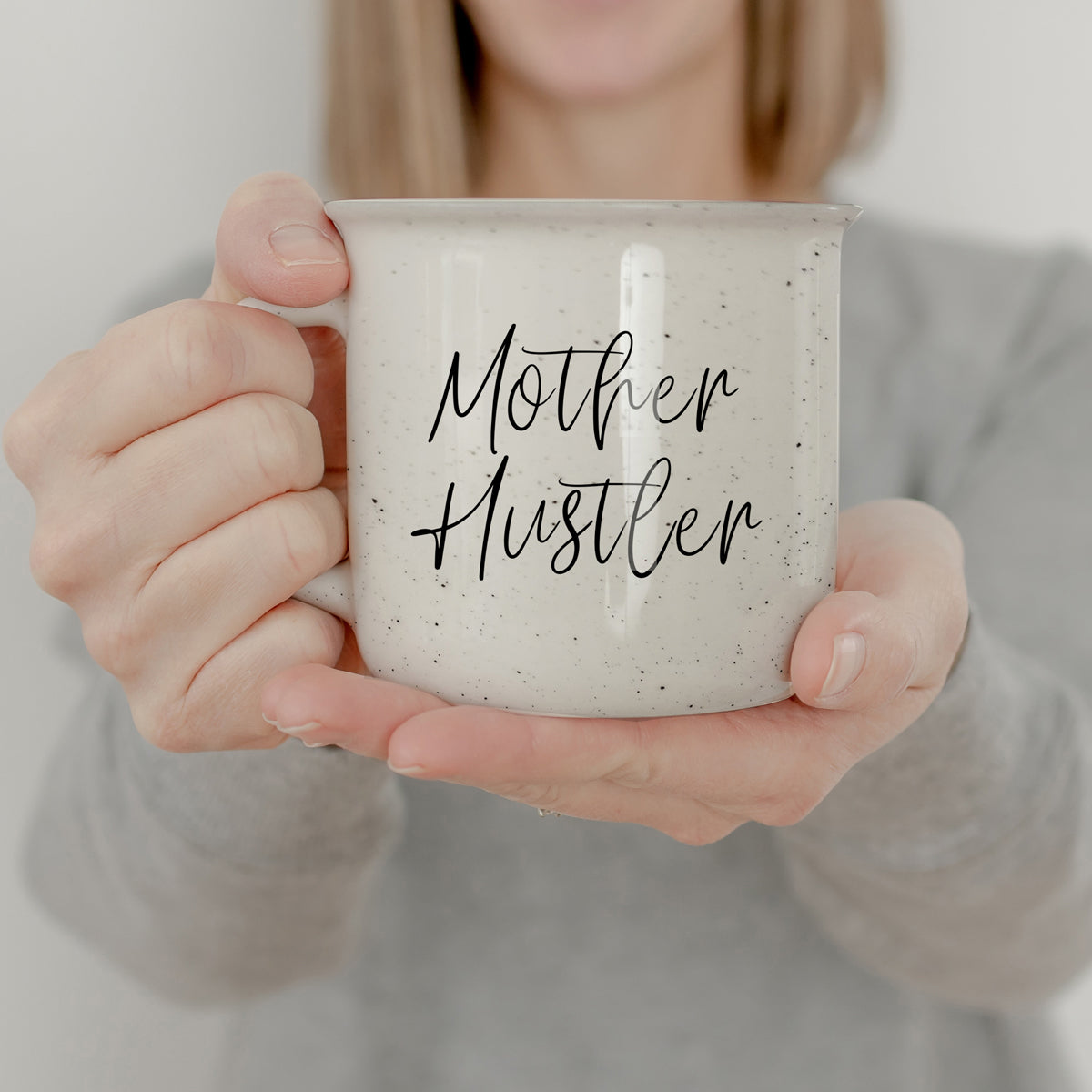 Mother Hustler 410ml Keramik-Kaffeetasse - Lustiges Mom Hustle Geschenk für Mütter