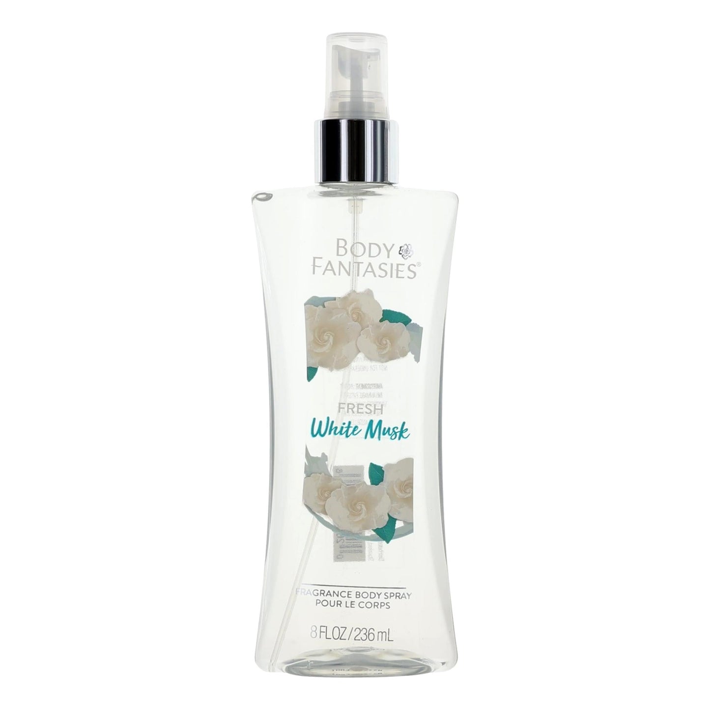 Fresh White Musk de Body Fantasies, vaporisateur corporel de 236 ml pour femme