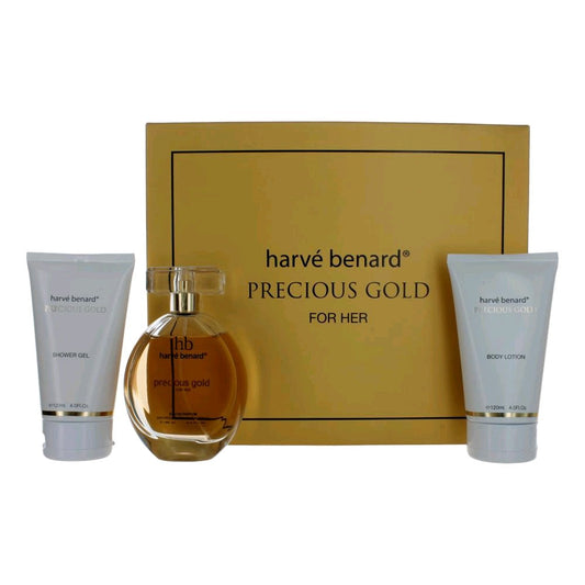 Precious Gold, 3-teiliges Geschenkset für Damen