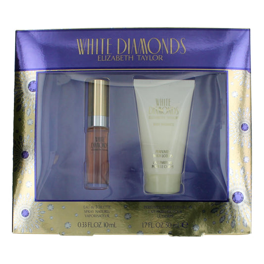 White Diamonds, 2-teiliges Reisegrößen-Set für Damen