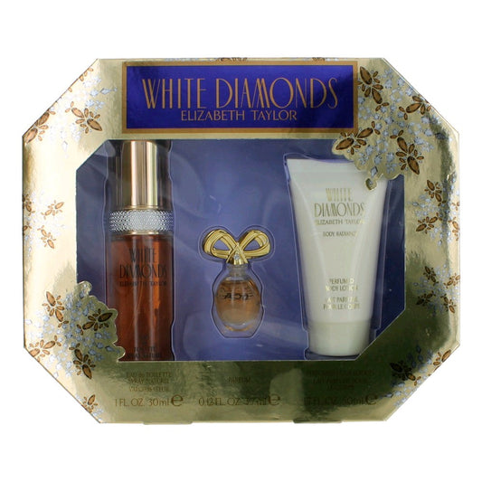 White Diamonds, 3-teiliges Geschenkset für Damen