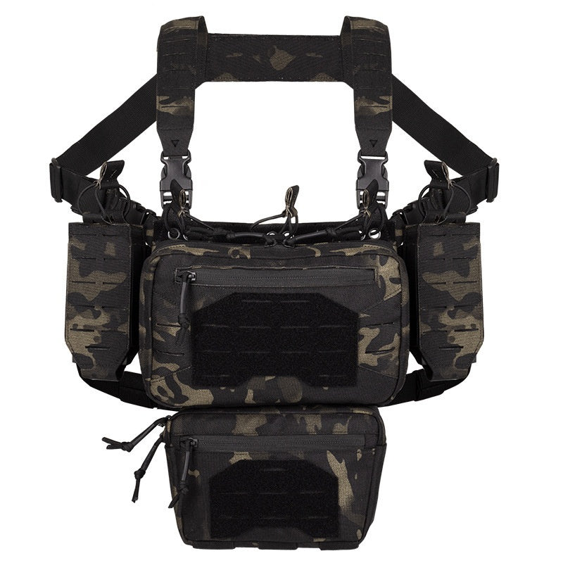 Laser MOLLE-mounted Multi-functional Chest Rig