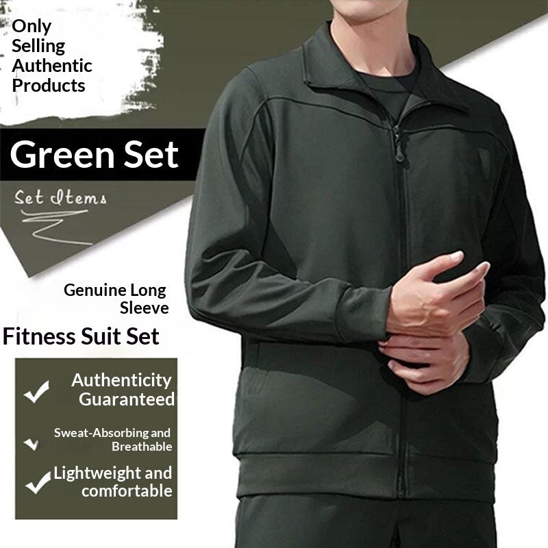 Mens Spring Physical Training Suit Set