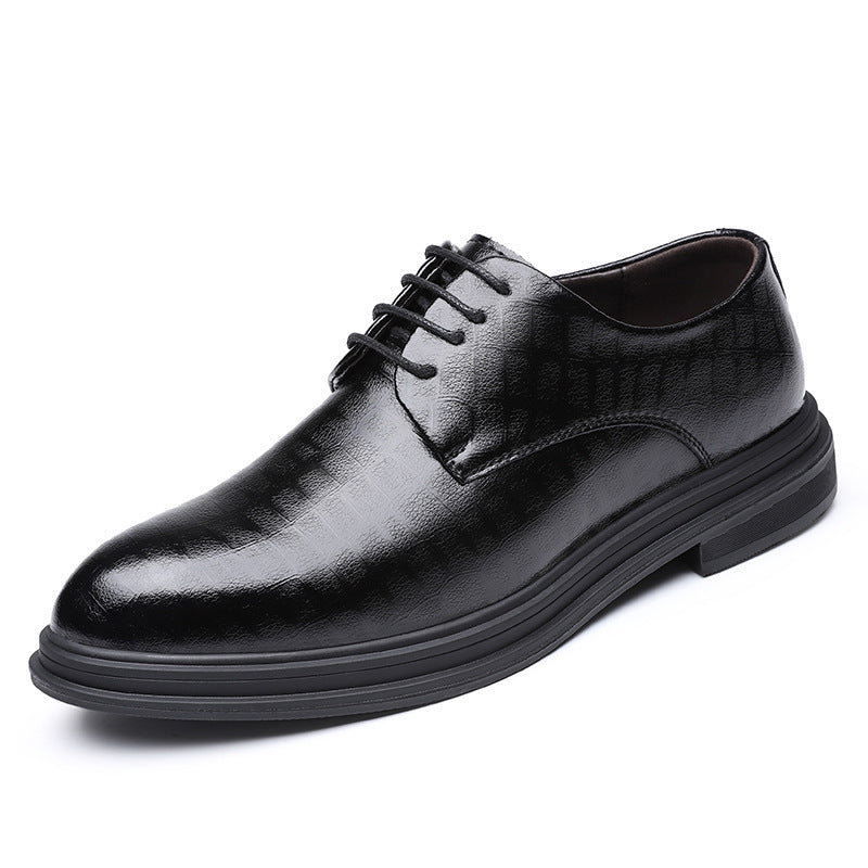 New Mens Pointed-toe Business Leather Shoes
