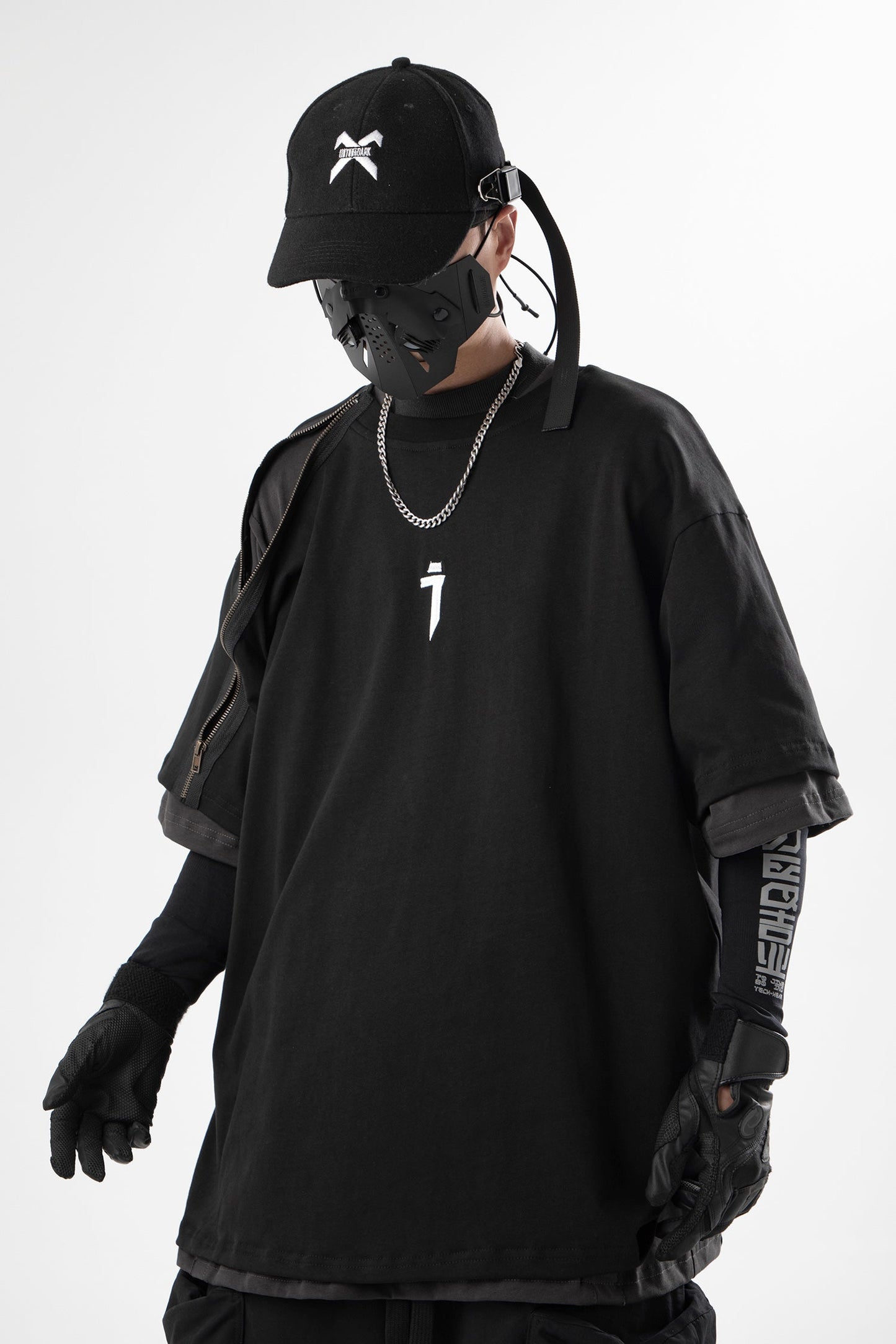 JX Neo Cyber Grafik-T-Shirt