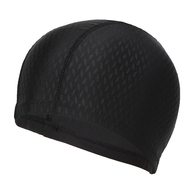 Mens Swim Cap Fabric Design Doesnt Constrict The Head Large Size