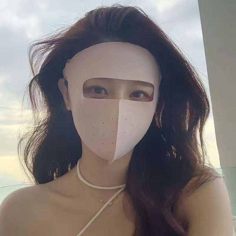 Ice Silk Sunscreen Mask UV Protection