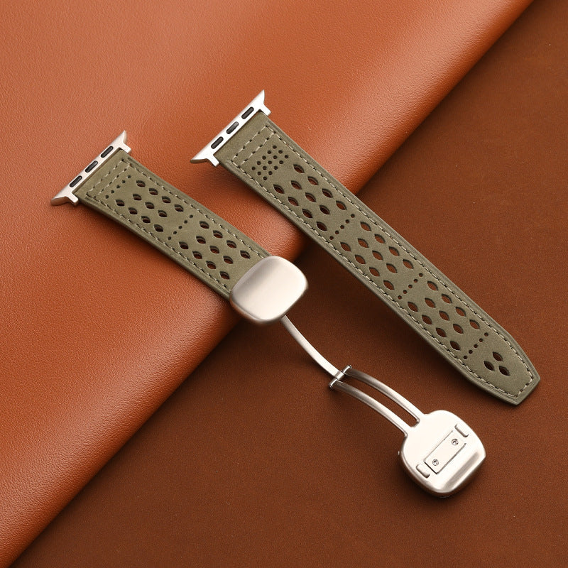 Magnetic-clasp Breathable Strap For IWatch