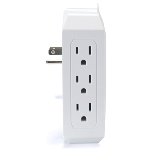 Emerson 6-Outlet + USB Wall Charger with Surge Protection and LED