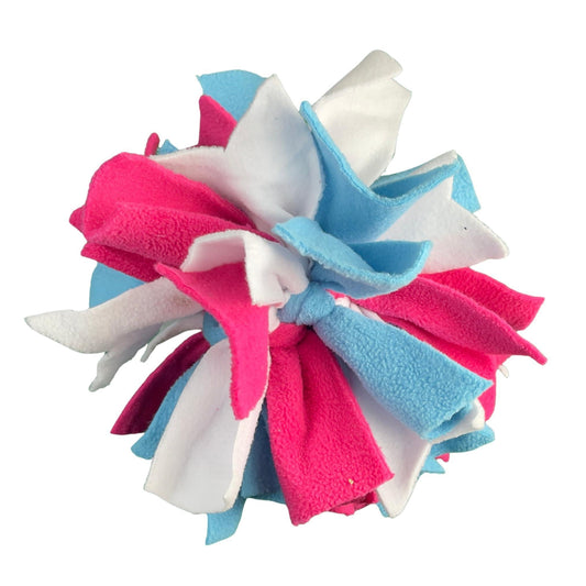 Interactive Snuffle Ball & Treat-Dispenser Toy for Dogs Teething Relief Blue