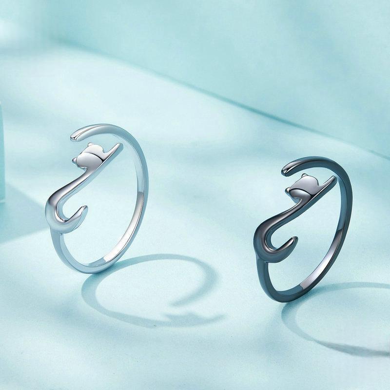 Fashionable And Minimalist Gold Open Ring