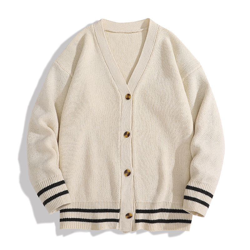 Mens Versatile Sweater Jacket For Teens