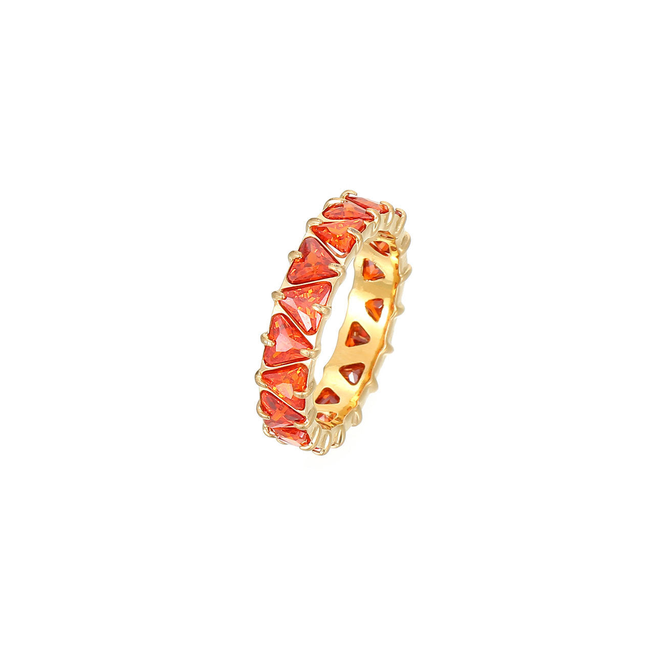 Fashionable Colorful Zircon Ring For Women