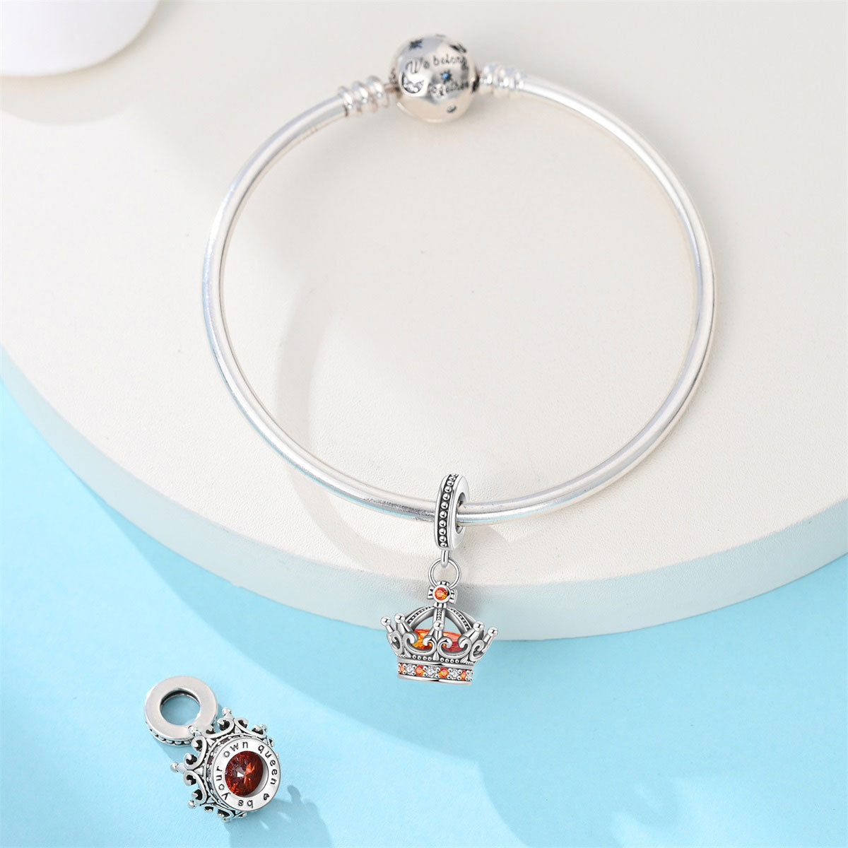Personalized Charm Necklace Bead Jewelry