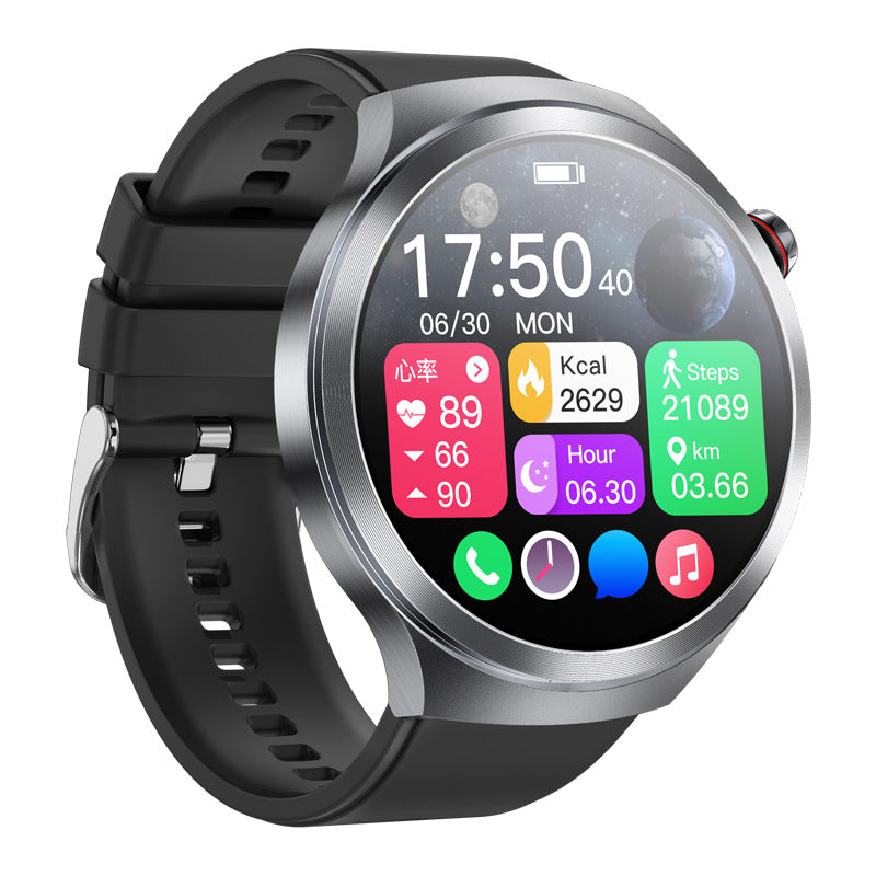 Smart Watch AMOLED Screen ECG Heart Rate Pressure Blood Oxygen Health