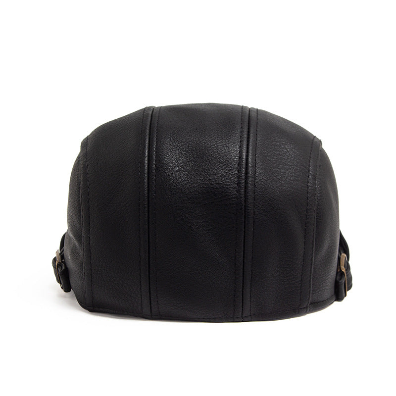 Autumn And Winter Thick Casual Peaked Cap