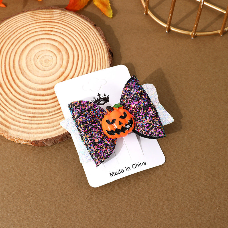 Halloween Barrettes Ghost Festival Party Festival Atmosphere Decor
