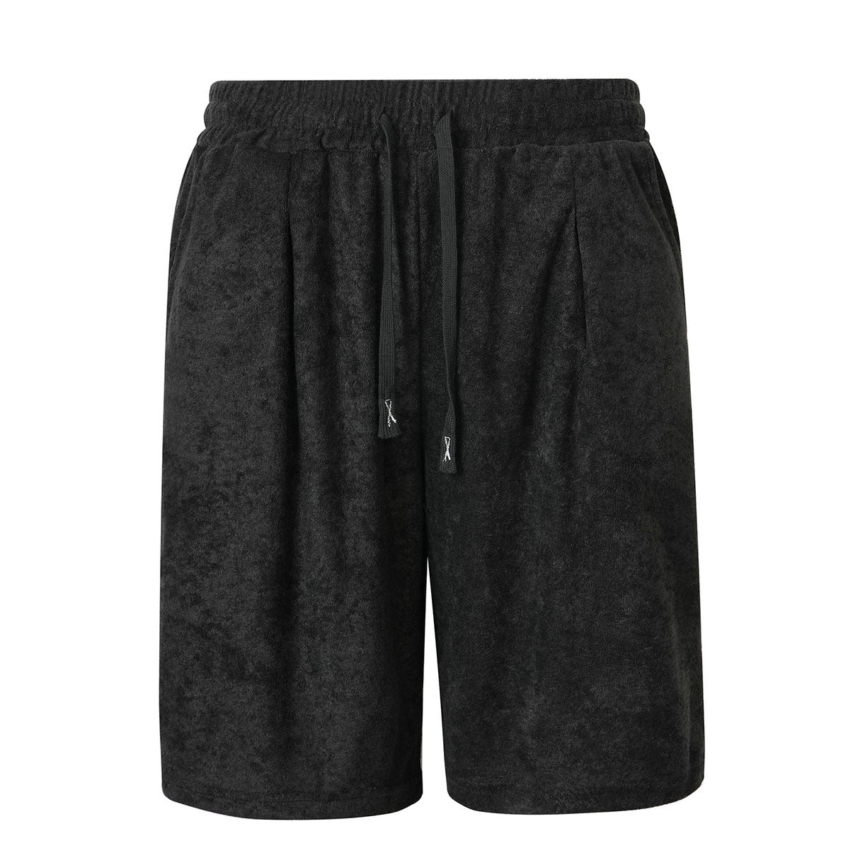 Mens Jacquard Casual Loose-fit Shorts