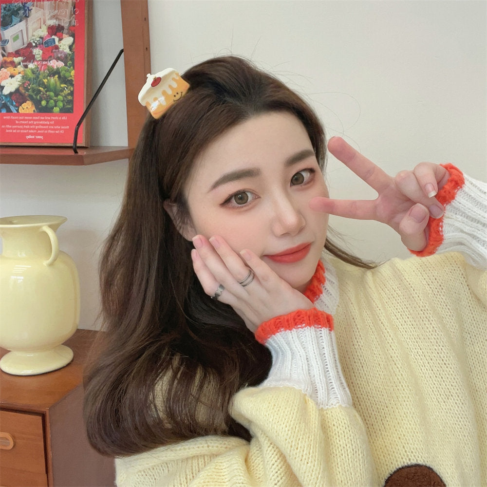 Cropped Hair Clip All-match Back Head Small Shark Clip