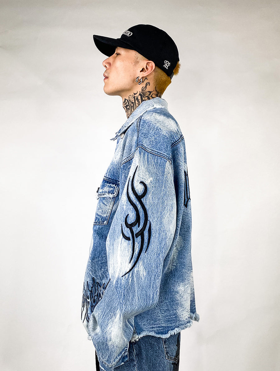 Veste en jean Shadow Destruction