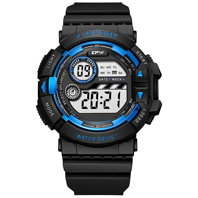 Luminous Multifunctional Student Sports Waterproof Children's Electronic Watch