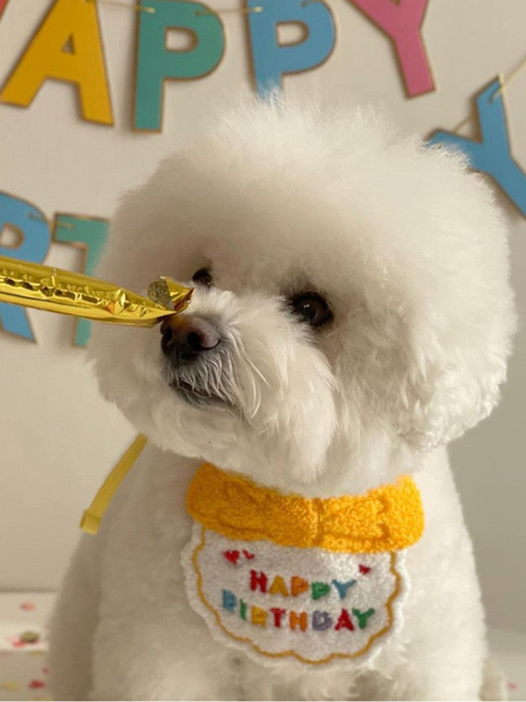 Pet Dog Fashion Special Decoration Bib Hat