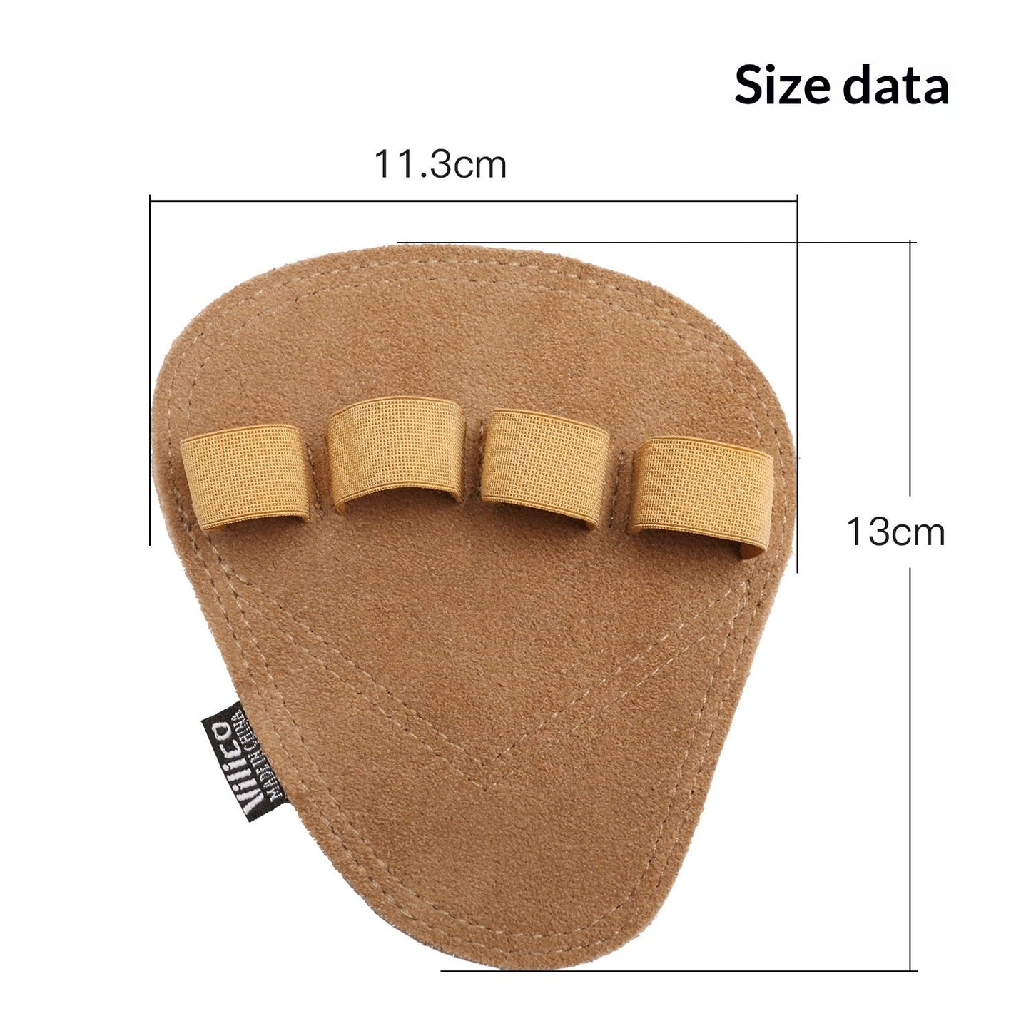 Fitness Anti-slip Palm Guards With Four-finger Support Gloves