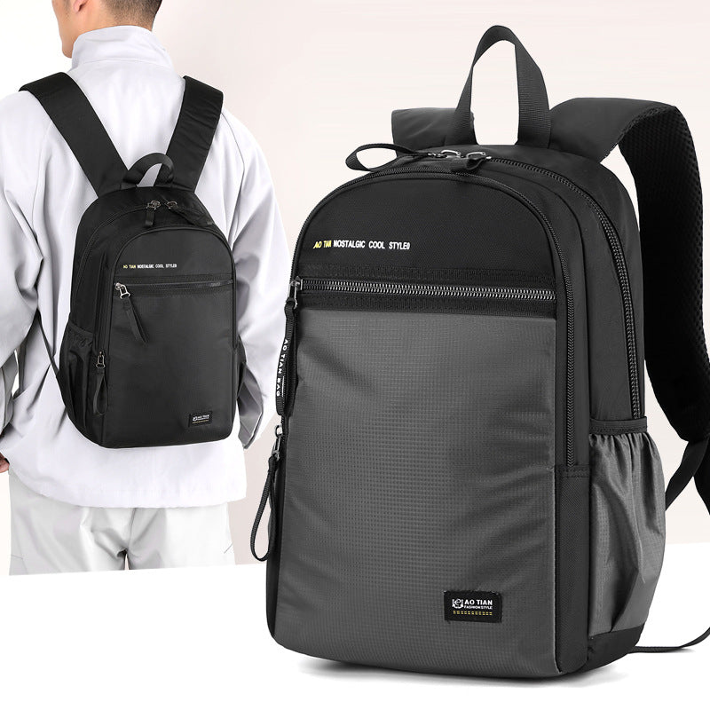 Lightweight Business Backpack Water-resistant Large-capacity Daypack