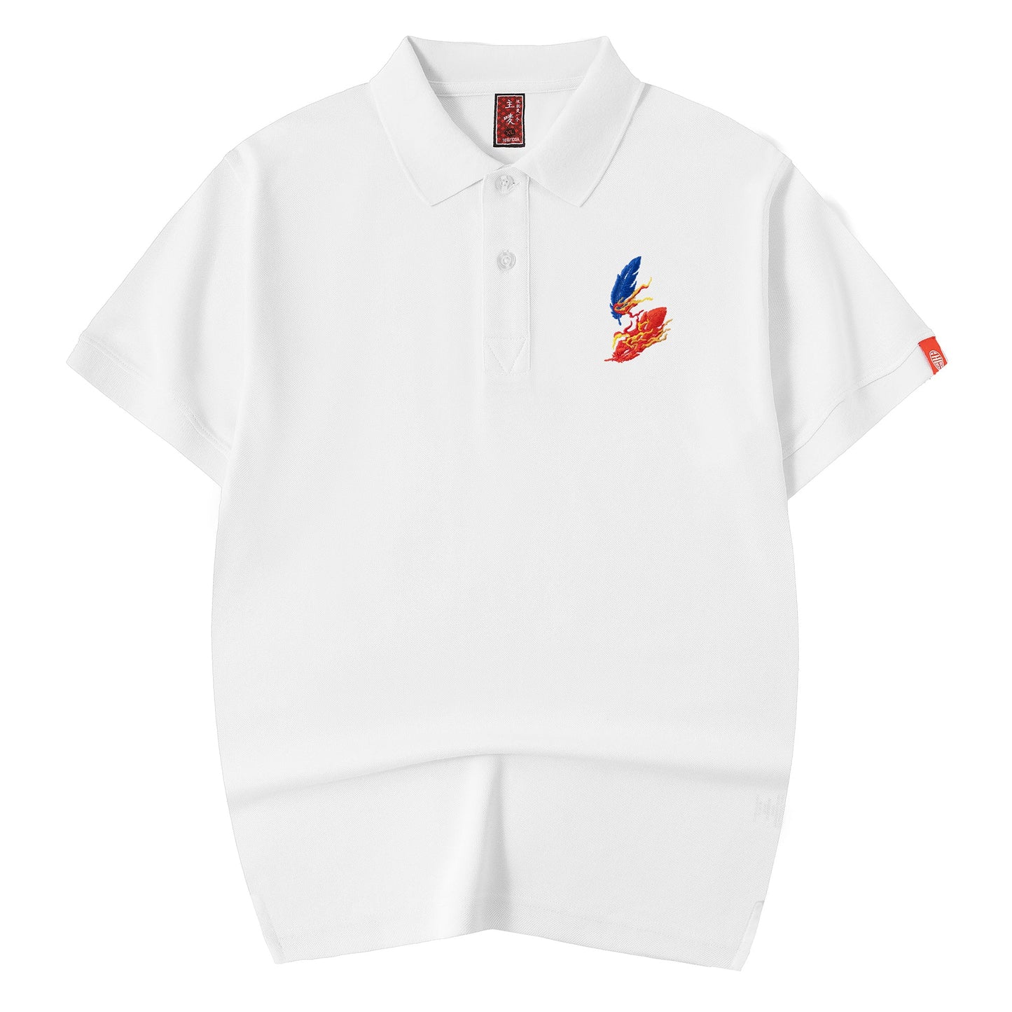 Polo brodé Phénix Volant